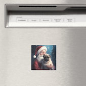 パグウィズサンタクロースフェスティバルクリスマス マグネット (インサイチュ (食洗機))