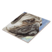 パグウォーターカラーポートレート タイル (側面)