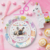 パグウォーター色紙プレート ペーパープレート (パーティー)