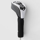 パグオフ | Pugおもしろい愛好家のためのPunユーモア ゴルフヘッドカバー (アングル)