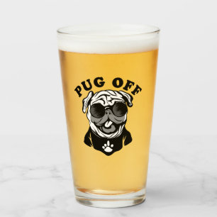 パグオフ Pugおもしろい愛好家のためのPunユーモア タンブラーグラス