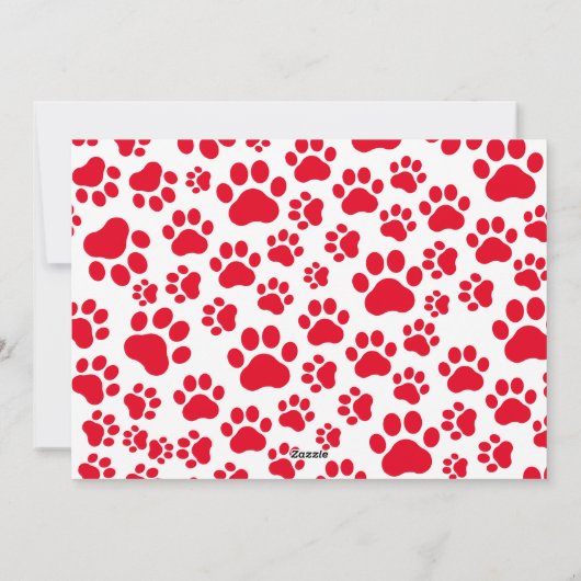 パグカスタマイズドグのクリスマス写真カスタム写真 シーズンカード (裏面)