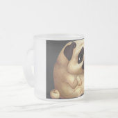 パグガラス フロストグラスマグカップ (正面左)