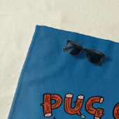 パグキャンプ2024ビーチタオル ビーチタオル (インサイチュ)