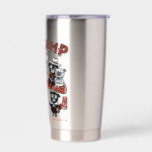 パグキャンプ2024 20 OZステンレススチールタンブラー 保温保冷タンブラー (左面)