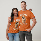 パグキンスパイスラテ ジョーク コーヒー Tシャツ (ユニセックス)