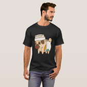 パグキンスパイスラテ Tシャツ (正面フル)