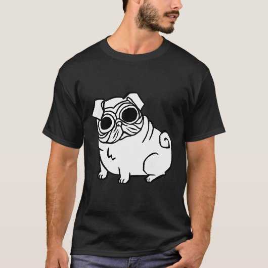 パグクラシックアイドTシャツ463 Tシャツ (正面)