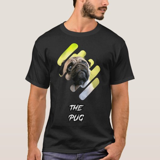 パグクラシックドッグTシャツ153 Tシャツ (正面)