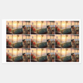 パグクリスマスクルーズ：パームのホリデーディライト ラベル (シート)