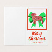 パグクリスマスドッグ&グリーンボウギフト (外部フラット)