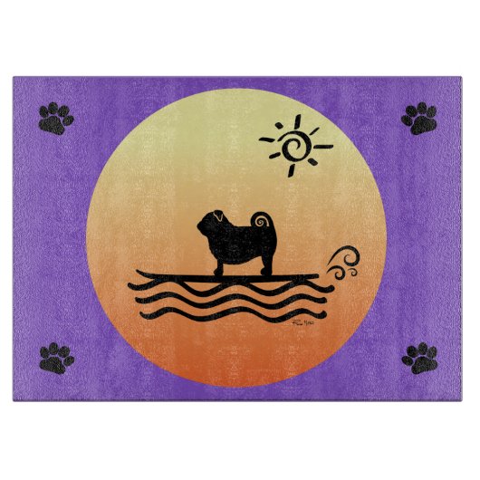 パグサーフカットボード カッティングボード (正面)