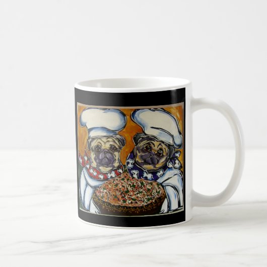 パグシェフ コーヒーマグカップ (右)