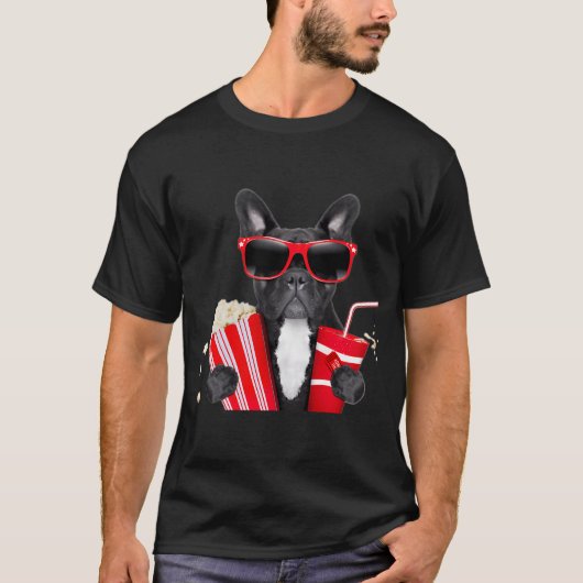 パグシネマコーンドッグ Tシャツ (正面)