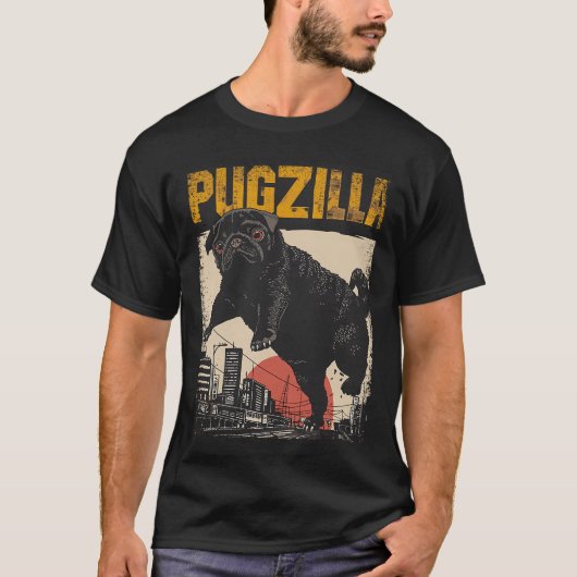 パグジラ Tシャツ (正面)