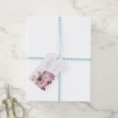 パグスウィートバレンタインデーのギフトラベル ギフトタグ (より糸つき)