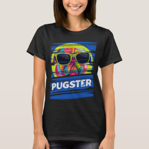 パグスターパグユーモアオランダブルドッグ動物パンドッグ Tシャツ