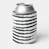 パグストライプのデザイン 缶クーラー (缶裏面)