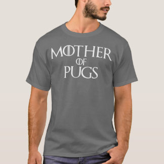 パグスパロディの母おもしろい Tシャツ
