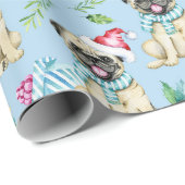 パグス・クリスマス ラッピングペーパー (ロールコーナー)