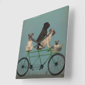 パグタンデム スクエア壁時計 (傾斜)