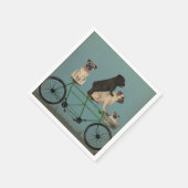 パグタンデム スタンダードカクテルナプキン (角)