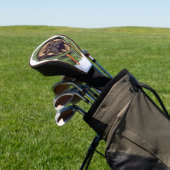 パグドッグウェアグリーンフード付きスウェットシャツ ゴルフヘッドカバー (インサイチュ)