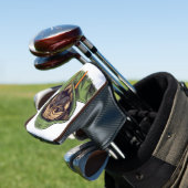 パグドッグウェアグリーンフード付きスウェットシャツ ゴルフヘッドカバー (インサイチュ)