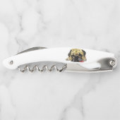 パグドッグウェイターコルクおもしろいレ ソムリエナイフ (裏面)