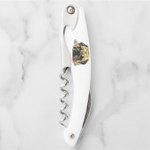 パグドッグウェイターコルクおもしろいレ ソムリエナイフ (正面)