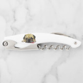 パグドッグウェイターコルクおもしろいレ ソムリエナイフ (正面)