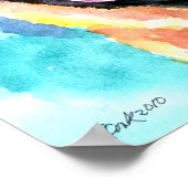 パグドッグウォールプリント ポスター (角)