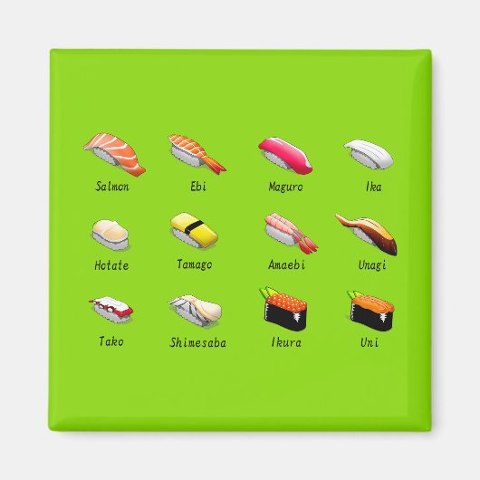 パグドッグキュートパグ動物愛好家 マグネット (正面)