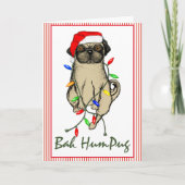 パグドッグバフンプグクリスマスおもしろいの開催 シーズンカード (正面)