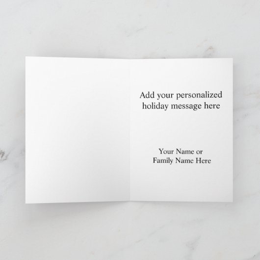 パグドッグバフンプグクリスマスおもしろいの開催 シーズンカード (内部)