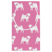 パグドッグパピースモール抱き枕 スモールペーパーバッグ (裏面)