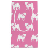 パグドッグパピースモール抱き枕 スモールペーパーバッグ (正面)