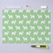 パグドッグパピーティッシュペーパー 薄葉紙 (クラフト)