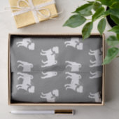 パグドッグパピーティッシュペーパー 薄葉紙 (ギフト)