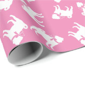 パグドッグパピーラッピング紙 ラッピングペーパー (ロールコーナー)