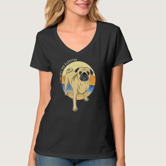パグドッグヴィンテージ Tシャツ (正面)