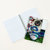パグドッグ中国のドラゴン ノートブック (内部)