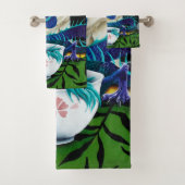 パグドッグ中国のドラゴン バスタオルセット (インサイチュ)