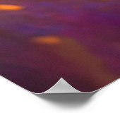 パグドッグ動物ポートレート絵画ズペットキャラクター ポスター (角)