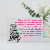 パグドッグ招待状 招待状 (スタンド正面)