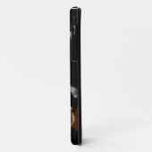 パグドッグ&こぼれたマグペット愛好家の電話ケース Case-Mate iPhoneケース (裏面/左)