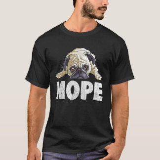パグノペ怠惰おもしろいかわいい男の子男の子女 Tシャツ