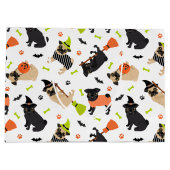 パグハロウィーン ラージペーパーバッグ (裏面)