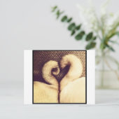 パグハートテール ポストカード (スタンド正面)