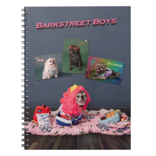 パグバンド ノートブック (正面)